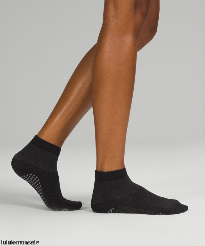 Lululemon Damen DELULU463 | Lululemon Deutschland Schwarz Find Your Balance Studio Knöchelsocke Nur Online